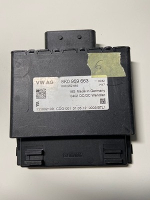 Audi a5 8t блок управления напряжения 8k0959663 фото №1