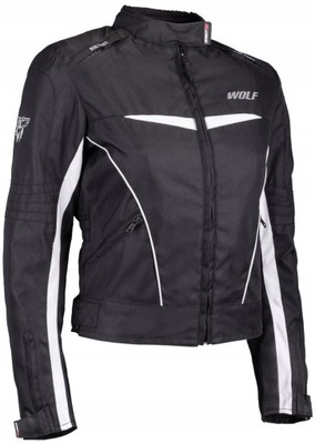 DAMSKA CHAQUETA MOTOCICLETA TEKSTYLNA WOLF SPARK 2XL  