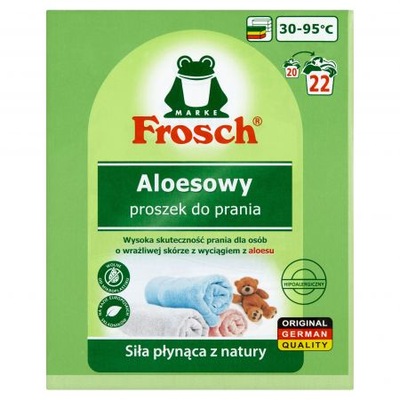 Aloesowy proszek do prania tkanin 1.5 kg Frosch