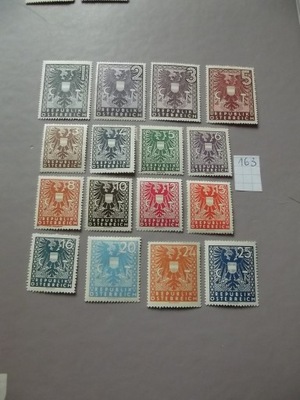 Austria - stare znaczki