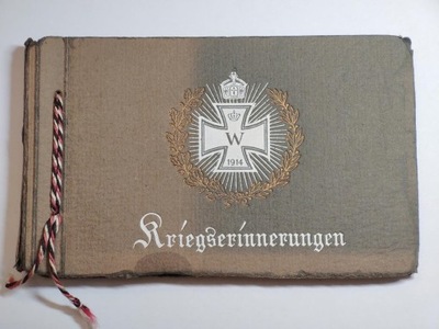 Album na zdjęcia Kriegserinnerungen-I Wojna Świat.