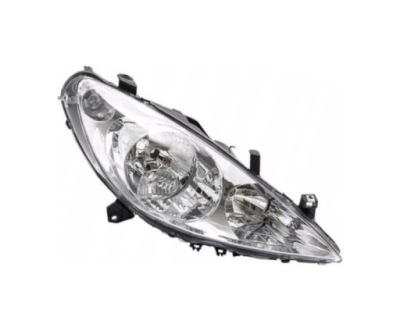 Лампа передняя peugeot 307 3_ 03.01- 96462917 фото №1