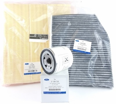 Набор 3 фильтров transit custom 2.2 tdci оригинал фото №1