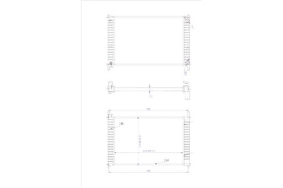 TYC РАДІАТОР ВОДИ FORD FESTA V 01-08 RAD 710-0030-R