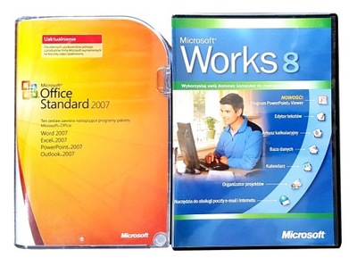 Office 2007 Standard 2 PC Uaktualnienie STD BOX PL