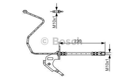 BOSCH 1 987 481 162 LAIDAS STABDŽIŲ ELASTINGAS 