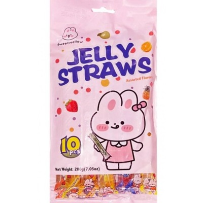 SWEET MELLOW Jelly Straws Owocowe Galaretki 200g