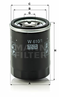 FILTER OILS W 610/1  