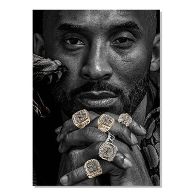 Plakat Kobe Bryant NBA Los Angeles Lakers 140x100 cm