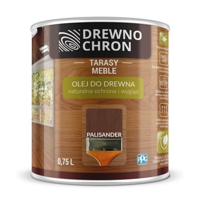 DREWNOCHRON Olej do drewna - PALISANDER