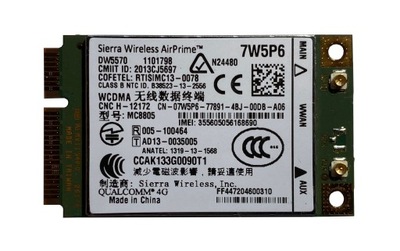 Modem WWAN Sierra Wireless AirPrime DW5570 7W5P6