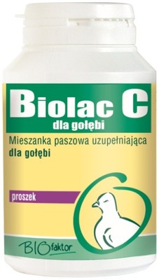 BIOFAKTOR Biolac probiotyk dla gołębi 100g na biegunkę po antybiotyku