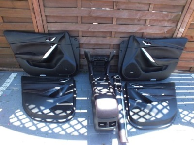 Mazda 6 iii gj lift обшивка обивка dekor кожа фото №1