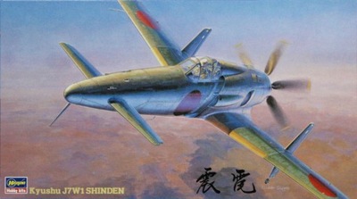 Kyushu J7W1 Shinden 1:48 Hasegawa JT22