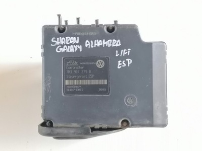 SHARAN GALAXY НАСОС БЛОК УПРАВЛЕНИЯ ABS ESP 7M3907379B