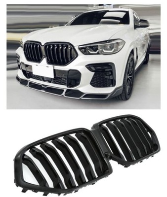 REJILLA DE RADIADOR BMW X6 G06 19- M-PERFORMANCE GLOSSY BLACK  