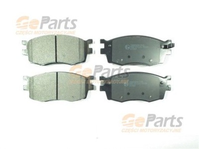 PADS HAM. FRONT KIA RIO, HYUNDAI ACCENT 2005-  