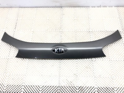 Молдинг крышки задняя kia carens iv minivan titanium silver защита фото №1