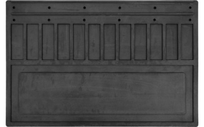 Бризковик крила універсальний 60x40 гумовий елемент man daf volvo mercedes scania фото №1