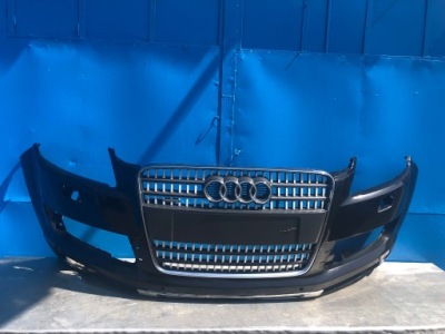 Audi q7 4l бампер перед передний решётка радиатора ксенон pdc фото №1