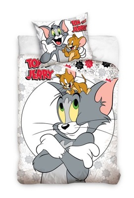Tom i Jerry Komplet Pościeli Pościel 150X210
