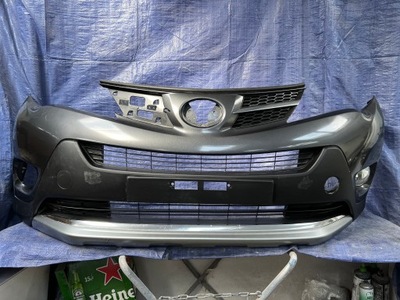 Toyota rav4 13- бампер передний фото №1