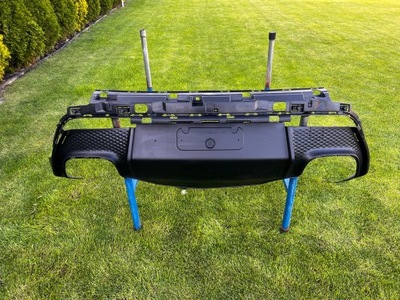 Porsche macan 21- lift gts дифузор спойлер задня фото №1