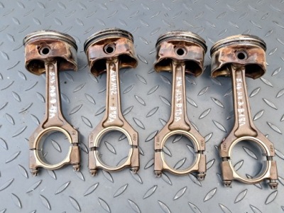 Поршень шатун bmw e46 316i n42b18a фото №1