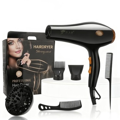 SUSZARKA DO WŁOSÓW JONIZACJA MOCNA DYFUZOR + KOŃCÓWKA