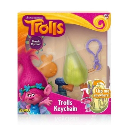 Trolle Fuzzbert - Breloczek 10,5cm - Figurka