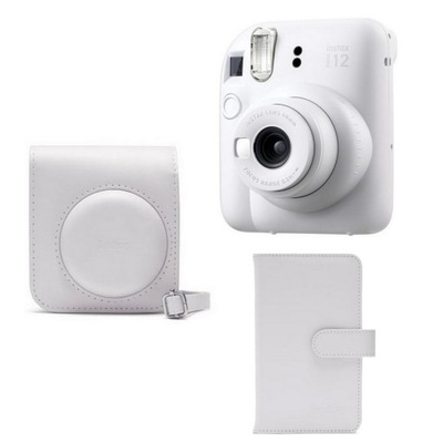 Aparat FUJIFILM Instax mini 12 Set Box Biały