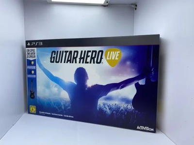 GUITAR HERO LIVE SONY PLAYSTATION 3 + GRA