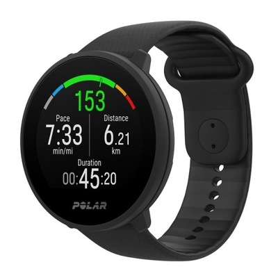 POLAR Unite Fitness Zegarek Sportowy Czarny