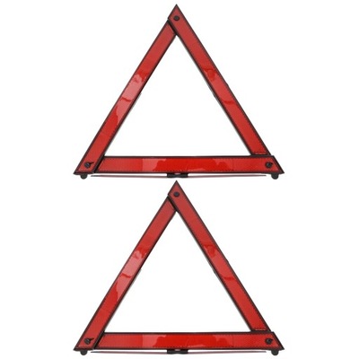 2pcs Warning Triangle Reflective Warning Road Safe 