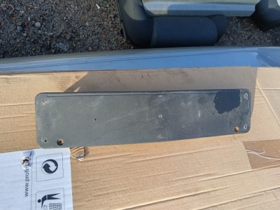 Mercedes slk r170 a1708850681 номерного знака кронштейн основание перед передней фото №1