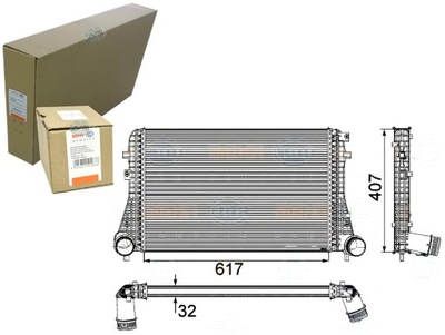 ИНТЕРКУЛЕР BEHR HELLA 3C0145805AN 3C0145805AM 3C0