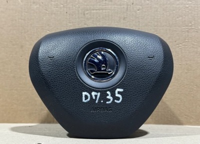 Подушка подушка безпеки водія skoda rapid 6v0880201 фото №1