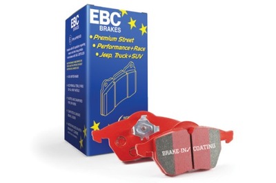 DP3458/2C КОМПЛЕКТ КОЛОДОК ШАЛЬМІВНИХ RED EBC