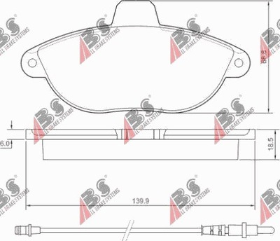 ZAPATAS PARTE DELANTERA CITROEN EVASION 1994-  