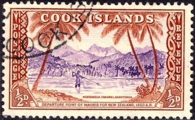 kol.bryt.Cook Islands 1/2 d.