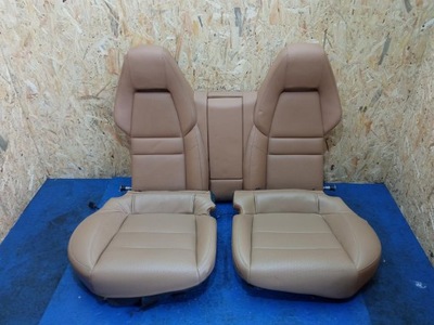 Заднє сидіння задня porsche panamera i 970 коричнева коричневий фото №1