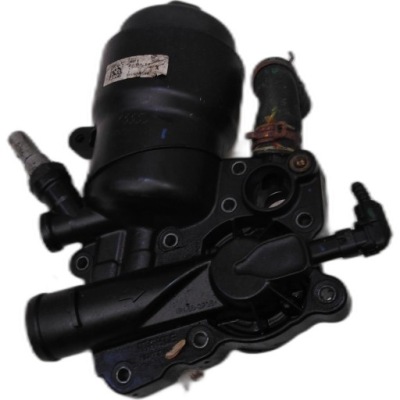 Audi a6 4g 3.0 tdi корпус фильтра масла 059115389h фото №1