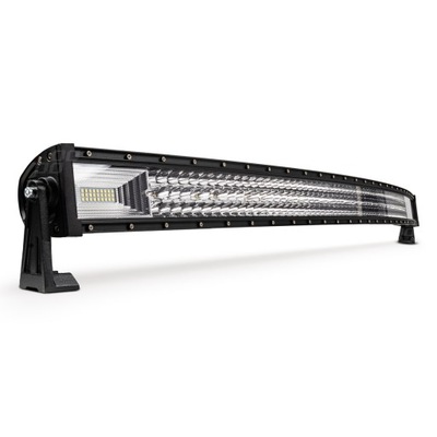 FARO EN FUNCIONAMIENTO PANELOWA DIODO LUMINOSO LED BAR ZAKRZYWIONA 130 CM 9-36V AMIO-03258 AWL47  