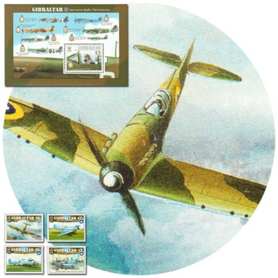 Gibraltar Supermarine Spitfire Mk I Seria + Blok**