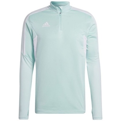 Bluza męska adidas condivo 22 training top miętowa hd2315 L