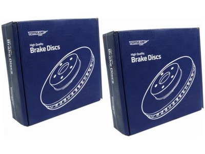 Гальмівні диски перед tomex tx 71-05 фото №1