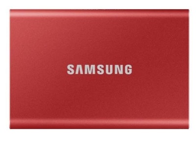 Samsung Dysk przenośny T7 500GB USB-C 3.2 czerwony