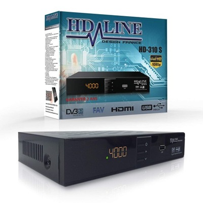 Tuner dekoder TV DVB-S HD Line HD-310 S