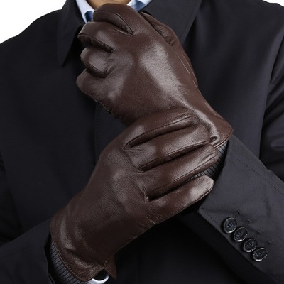 Rękawiczki SKÓRZANE męskie skóraS