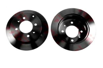 Trw гальмівні диски гальмівні 2szt hyundai matrix 1.6 fc фото №1